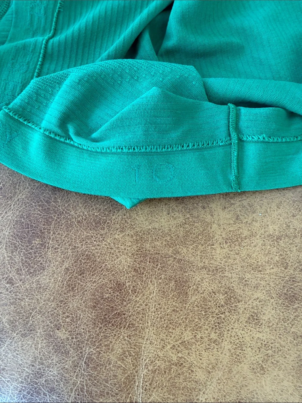 Lululemon Swiftly Tech Cropped Short-Sleeve Shirt 2.0 Sz 10 Raceway Green 1071